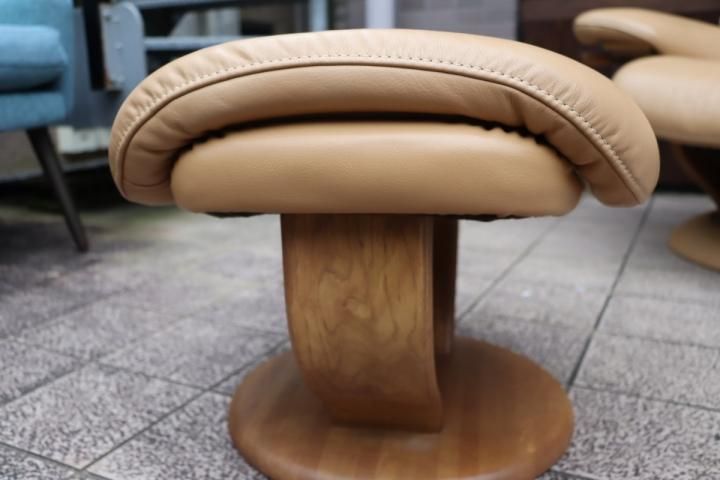 値下げ/karimoku(カリモク家具)の本革 リクライニングチェア 値下げ/karimoku(カリモク家具)の本革 リクライニングチェア