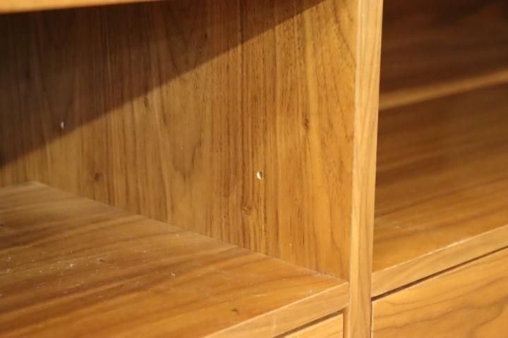 人気の無印良品(MUJI)のウォールナット材 スタッキング