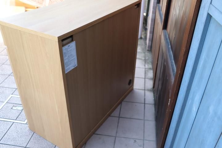 人気の無印良品(MUJI)のオーク材 キャビネット・木製扉 人気の無印良品(MUJI)のオーク材 キャビネット・木製扉