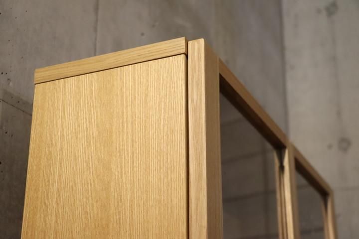 人気の無印良品(MUJI)の木製薄型シェルフ・ハイタイプ・ワイド 人気の無印良品(MUJI)の木製薄型シェルフ・ハイタイプ・ワイド