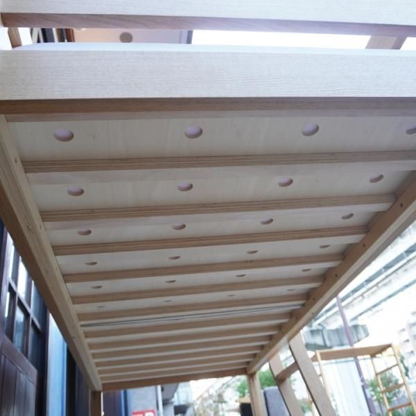 人気の無印良品(MUJI)のオーク材セミシングルハイベッド 人気の無印良品(MUJI)のオーク材セミシングルハイベッド