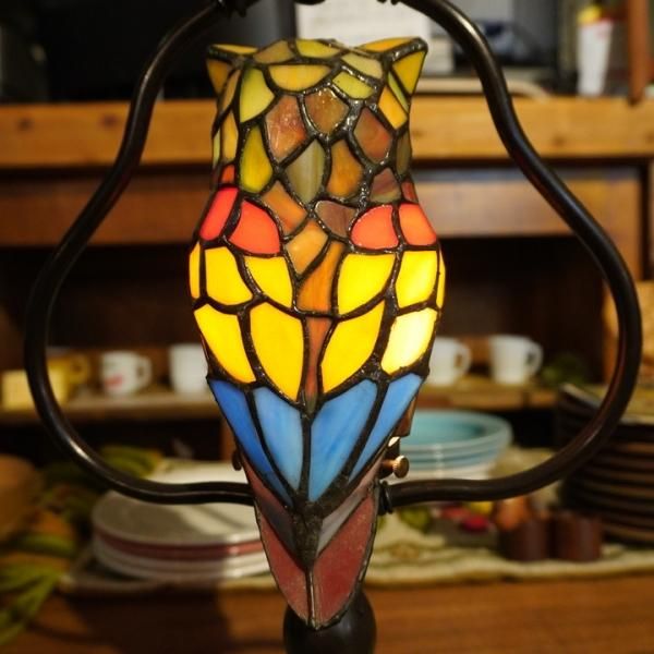 サンディカヴェール　ステンドグラス 吹きガラスが綺麗なパステルカラーのステンドグラス イギリス