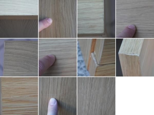 無印良品(MUJI)のオーク材キャビネットです。リビングボードや