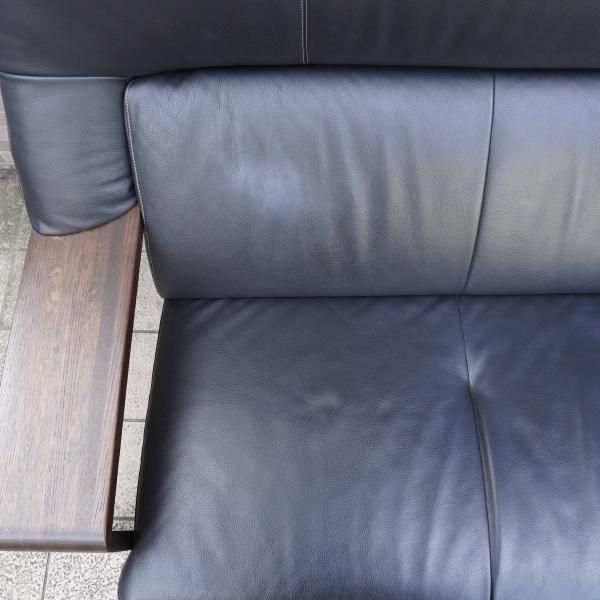 値下げ/karimoku(カリモク家具)のダンテ 本革3人掛けソファです 値下げ/karimoku(カリモク家具)のダンテ 本革3人掛けソファです
