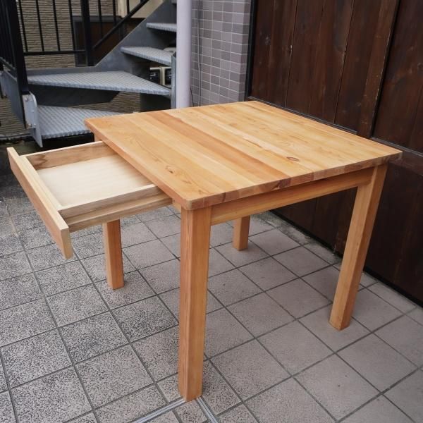 無印良品 中古 ダイニングテーブル 天然木 - ダイニングテーブル 無印良品 中古 ダイニングテーブル 天然木 - ダイニングテーブル