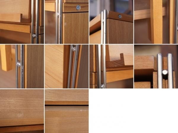 無印良品(MUJI)の人気のタモ材×ステンレスユニットシェルフ 無印良品(MUJI)の人気のタモ材×ステンレスユニットシェルフ