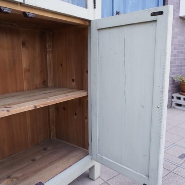 値下げ/古材にダメージ加工が施されたシャビーシックな飾り棚 値下げ/古材にダメージ加工が施されたシャビーシックな飾り棚