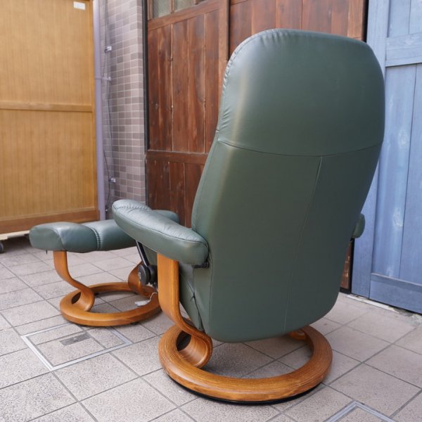 北欧ノルウェーのメーカーEKORNES(エコーネス)社のストレスレスチェアー コンサル(M)です！！リビングはもちろんシアタールームなどにおススメの北欧デザインのパーソナルチェアー♪  - kokoelma -ココエルマ- 雑貨・中古家具・北欧家具・アンティーク家具の通販 ...