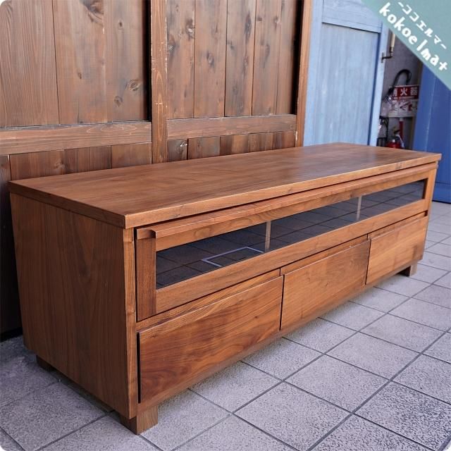 創作木材家具屋さんのアンティーク仕上　テレビボード　展示品　未使用 創作木材家具屋さんのアンティーク仕上 テレビボード 展示品 未使用