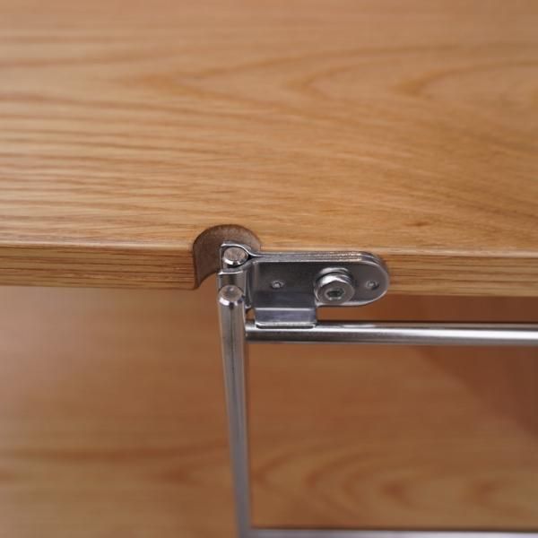 無印良品(MUJI)の人気のオーク材×ステンレス 3段コーナー 無印良品(MUJI)の人気のオーク材×ステンレス 3段コーナー