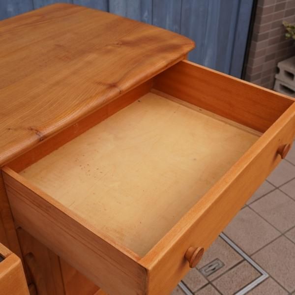 値下げ◇イギリスercol(アーコール)社のエルム無垢材を使用した
