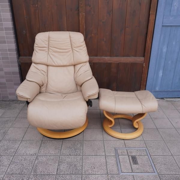 エコーネス　ストレスレス　リクライニングチェア　北欧　ノルウェー　美品 北欧ノルウェーのメーカーEKORNES(エコーネス)社のストレスレス
