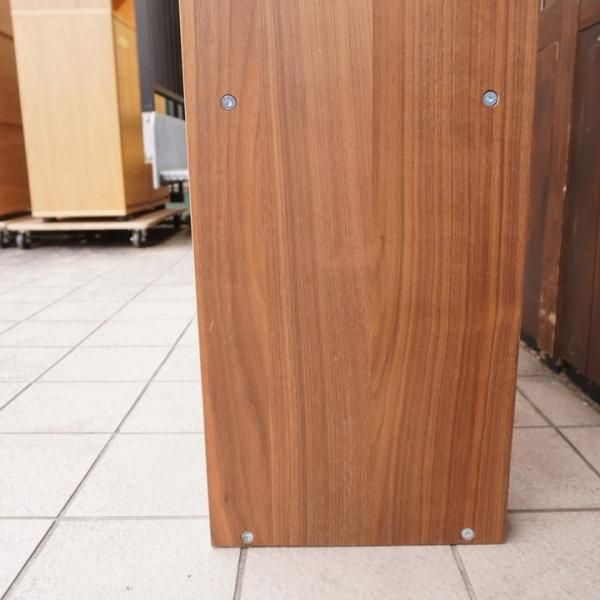 人気の無印良品(MUJI)のウォールナット材 ワイド・2段 人気の無印良品(MUJI)のウォールナット材 ワイド・2段