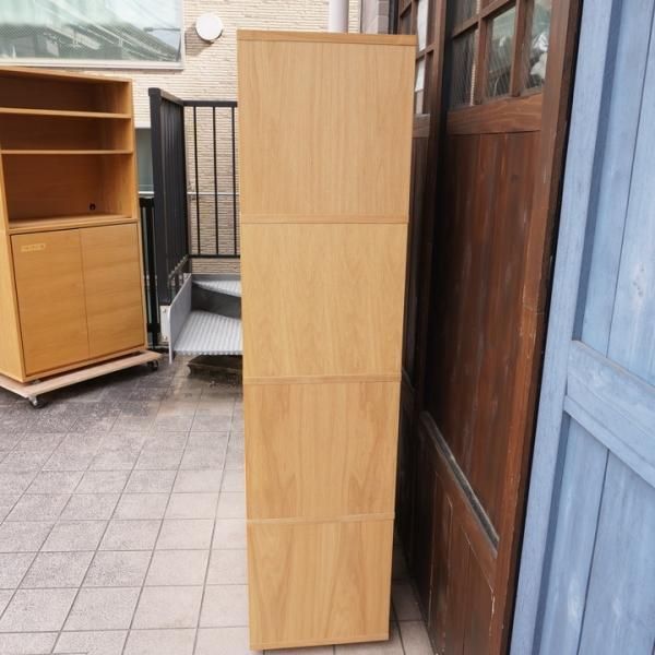 人気の無印良品(MUJI)のオーク材 スタッキングキャビネットです 人気の無印良品(MUJI)のオーク材 スタッキングキャビネットです