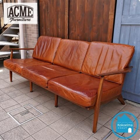 ACME Furniture(アクメファニチャー)のDELMAR(デルマー) レザー 3P