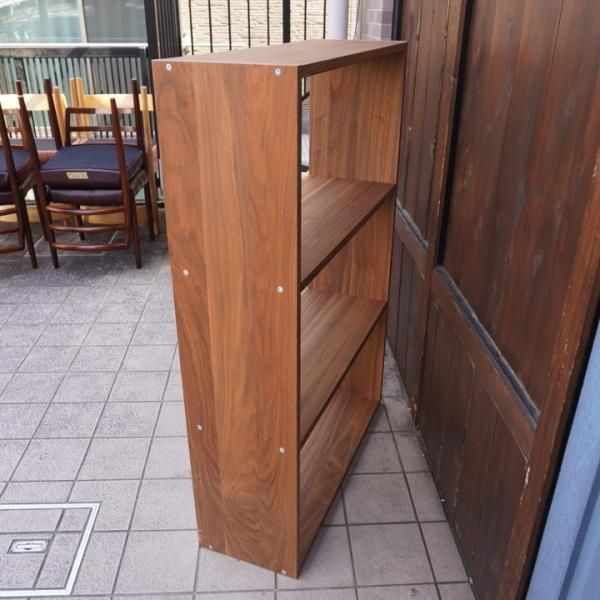 人気の無印良品(MUJI)のウォールナット材 ワイド・3段 人気の無印良品(MUJI)のウォールナット材 ワイド・3段