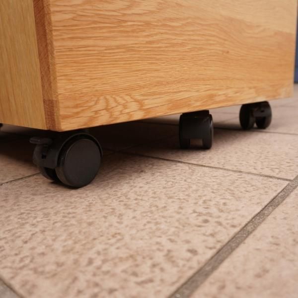 人気のMUJI(無印良品)のオーク無垢材 デスクキャビネット 人気のMUJI(無印良品)のオーク無垢材 デスクキャビネット
