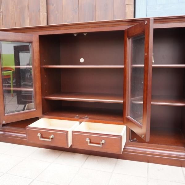 maruni マルニ木工 地中海シリーズ リビングボード カップボード 飾り棚 Maruniマルニ木工 地中海シリーズ ハイボード 飾棚77 買取致しました