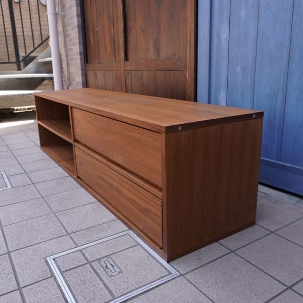 人気の無印良品(MUJI)のウォールナット材 スタッキング 人気の無印良品(MUJI)のウォールナット材 スタッキング