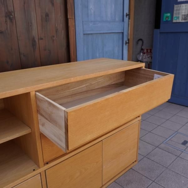 人気の無印良品(MUJI)のオーク材 スタッキングキャビネットです 人気の無印良品(MUJI)のオーク材 スタッキングキャビネットです
