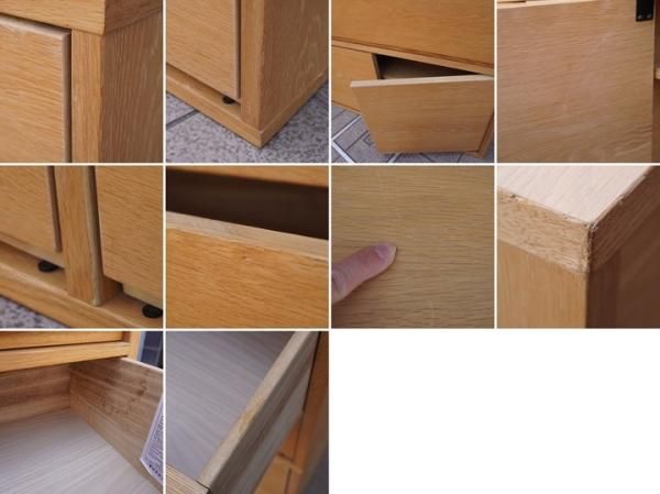 人気の無印良品(MUJI)のオーク材 スタッキングキャビネットです 人気の無印良品(MUJI)のオーク材 スタッキングキャビネットです