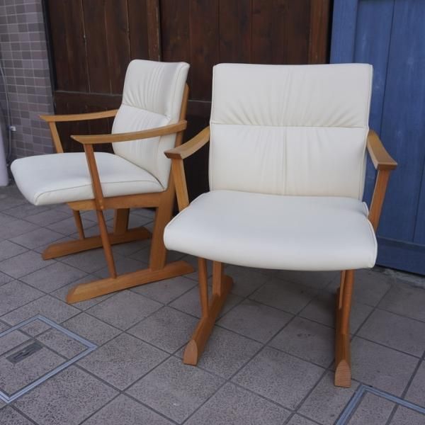 大塚家具 ダイニングセット 2人用 椅子2脚 ジャングルジャングル貝塚店 