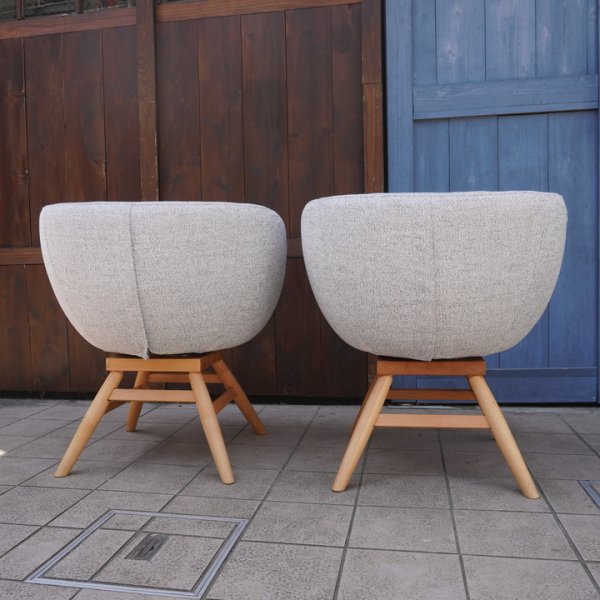 MOMO NATURAL(モモナチュラル)のM-ROUND CHAIR ML / COVERING 2脚 ...