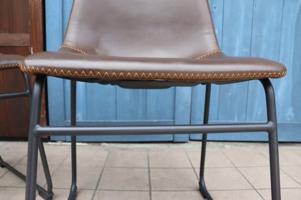 大川の家具メーカー関家具のラビットチェア2脚セット/ダークブラウンです。ステッチがアクセントのダイニングチェアは、オフィスなどの ミーティングチェアとしてもオススメです。 - kokoelma -ココエルマ- 雑貨・中古家具・北欧家具・アンティーク家具の通販 インテリア 