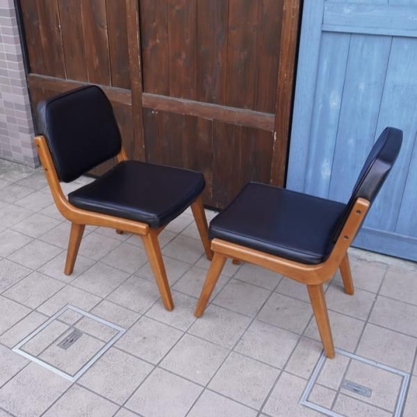 ACME Furniture(アクメファニチャー)より曲線を描いたウッドフレームが特徴的なシエラチェア 2脚セット。ブルックリンスタイルやレトロ・ ヴィンテージテイストにオススメです♪ - kokoelma -ココエルマ- 雑貨・中古家具・北欧家具・アンティーク家具の通販 インテリア 
