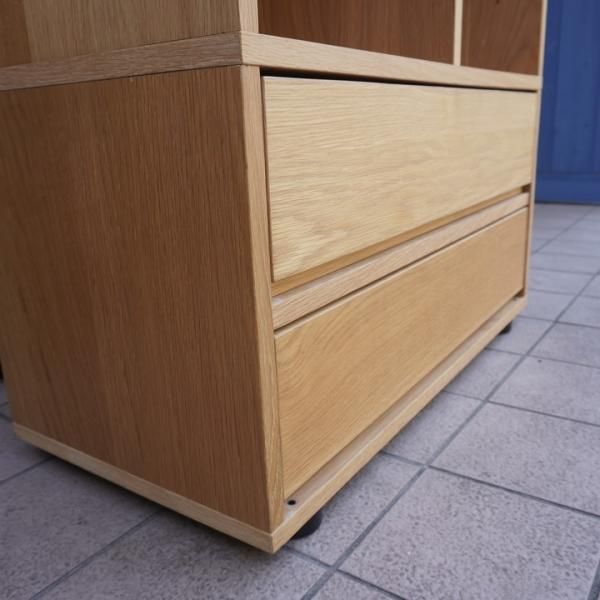 お値下げしました＊ 無印良品 スタッキングキャビネット オーク