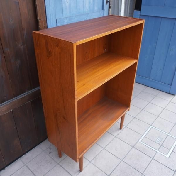 値下げ/デンマークより入荷したチーク材ブックシェルフ
