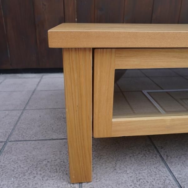 人気の無印良品(MUJI)のタモ材を使用したTVボードです 人気の無印良品(MUJI)のタモ材を使用したTVボードです