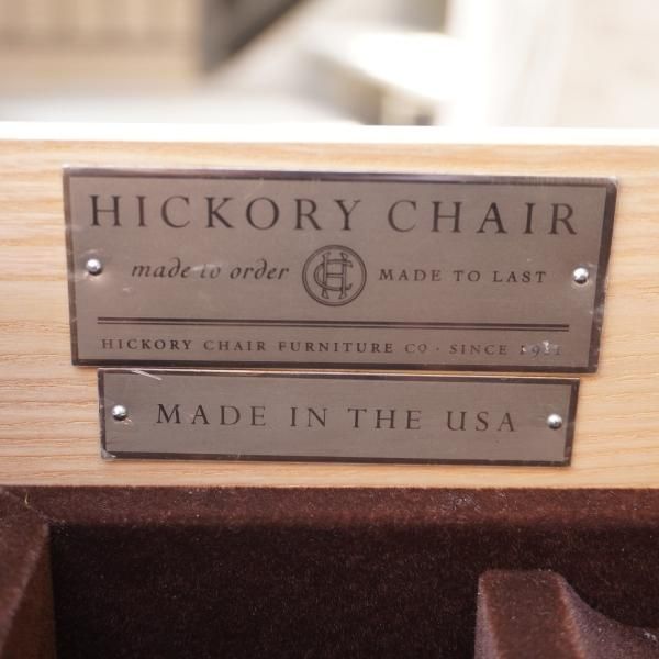 値下げ/アメリカの HICKORY CHAIR(ヒッコリーチェア)のARTISAN 値下げ/アメリカの HICKORY CHAIR(ヒッコリーチェア)のARTISAN