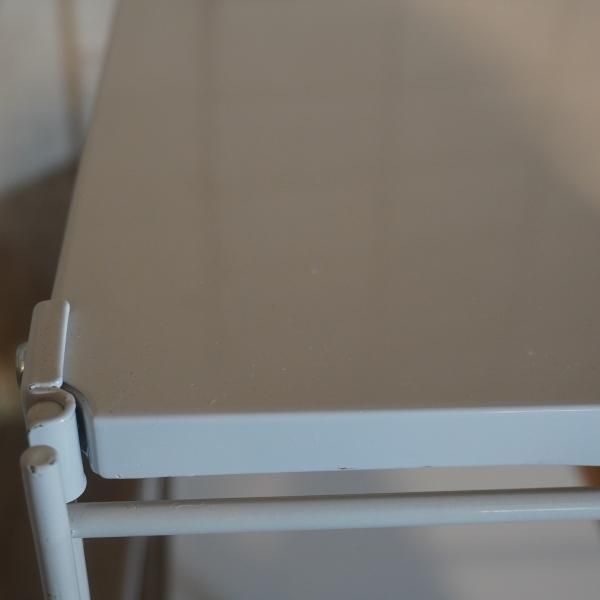 無印良品(MUJI)の人気の3段スチールユニットシェルフです 無印良品(MUJI)の人気の3段スチールユニットシェルフです