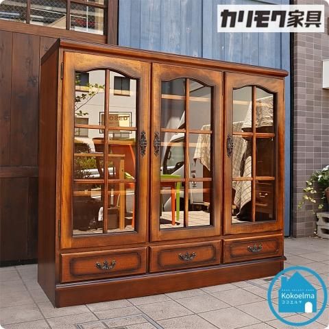 商品をSale価格 カリモク家具 和テイスト 棚 ヴィンテージ ロゴ有 www