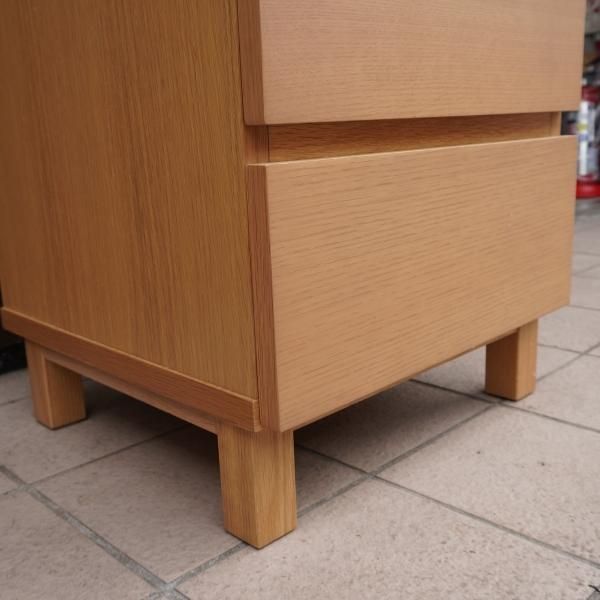 人気の無印良品(MUJI)のオーク材を使用したチェスト・4段です 人気の無印良品(MUJI)のオーク材を使用したチェスト・4段です