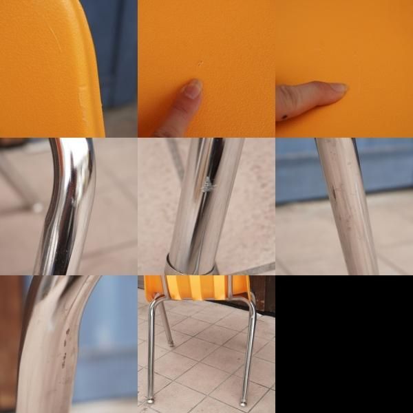 アメリカVIRCO(ヴァルコ)社の9000 CHAIR イエローです。機能的で アメリカVIRCO(ヴァルコ)社の9000 CHAIR イエローです。機能的で