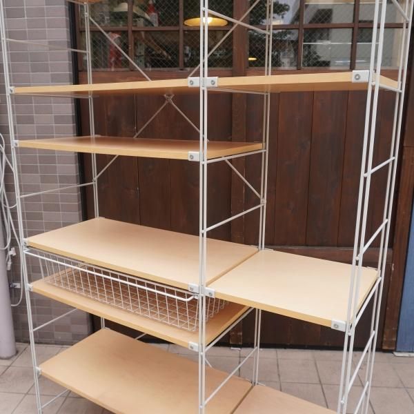 無印良品(MUJI)の人気のメープル材×スチールユニットシェルフ/ワード
