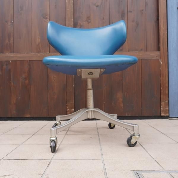 Nisso Hi - Mold Desk chair Brown Japanese modern / ニッソー