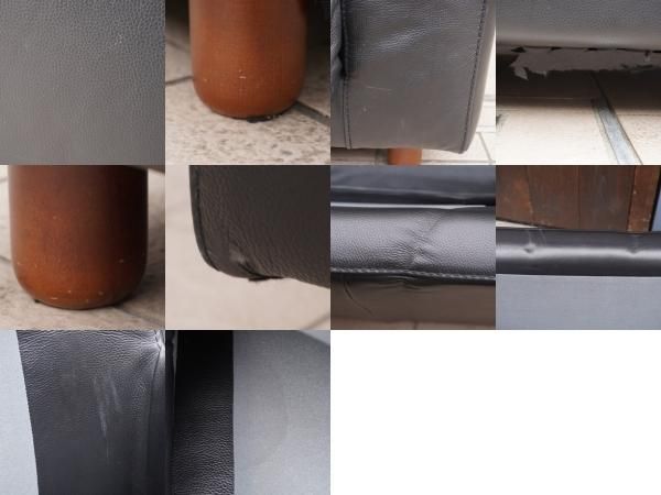 値下げ/人気の無印良品(MUJI)のフェザーを使用した本革張り2.5 値下げ/人気の無印良品(MUJI)のフェザーを使用した本革張り2.5