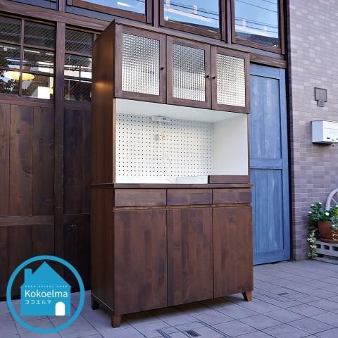 今村家具工芸の天然木アルダー集成材を使用したレンジボードです 今村家具工芸の天然木アルダー集成材を使用したレンジボードです