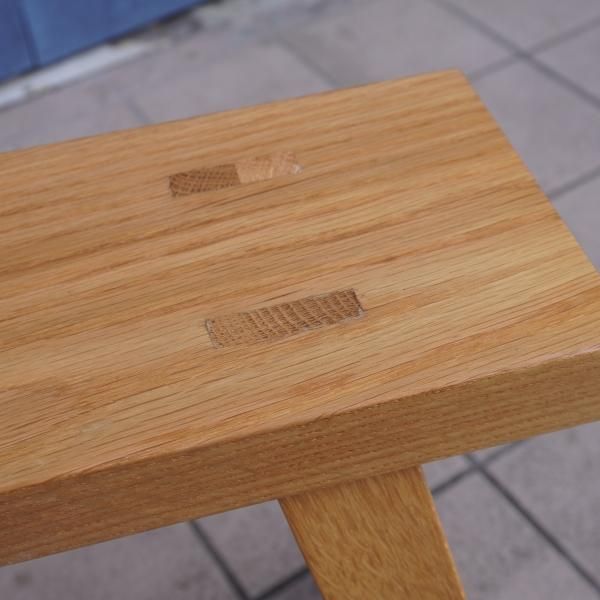 無印良品(MUJI) オーク材ベンチです。ホワイトオークを使用した 無印良品(MUJI) オーク材ベンチです。ホワイトオークを使用した