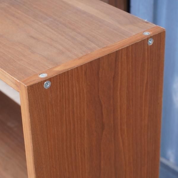 人気の無印良品(MUJI)のウォールナット材 ワイド・2段 人気の無印良品(MUJI)のウォールナット材 ワイド・2段
