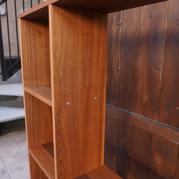 人気の無印良品(MUJI)のウォールナット材 3×5 オープン型 人気の無印良品(MUJI)のウォールナット材 3×5 オープン型