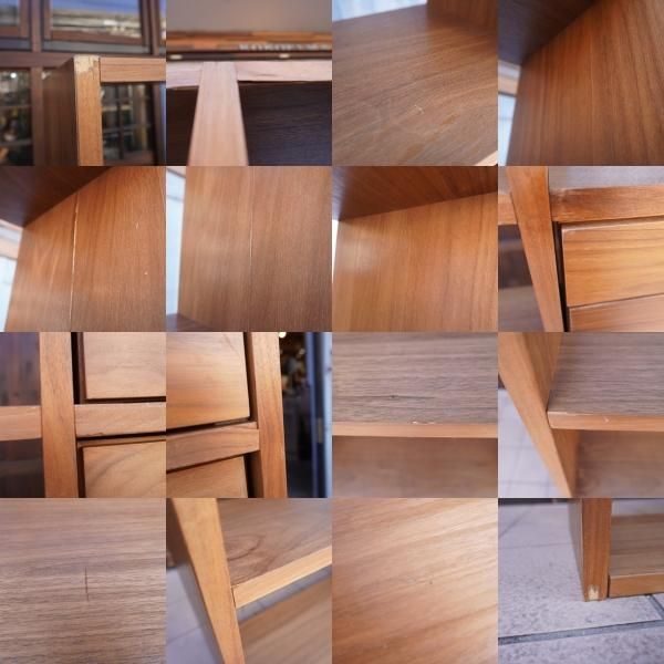 人気の無印良品(MUJI)のウォールナット材 5段・2列スタッキング 人気の無印良品(MUJI)のウォールナット材 5段・2列スタッキング