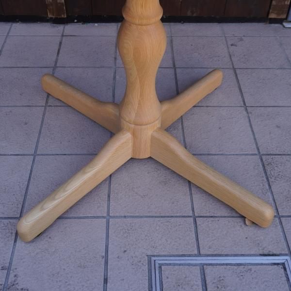 秋田木工 ダイニングテーブル「AT-2」円形 直径120cm ナラ材