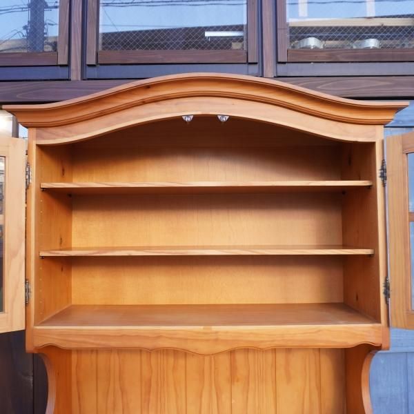 ゴンゴン　フランスベッド　Ticaカントリー　食器棚　カップボード♪ ゴンゴン様専用 フランスベッド Ticaカントリー 食器棚 カップ