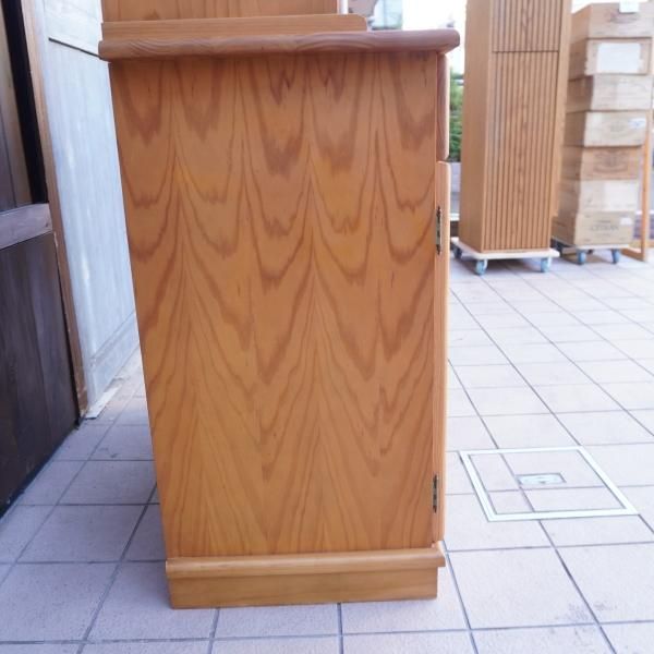 フランスベッド　Ticaカントリー　食器棚　カップボード♪ Francebed(フランスベッド)のパイン材を使用した南欧カントリー