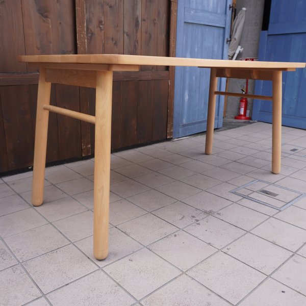 製品保証あり ニトリ DTナチュレ ダイニングテーブル メイプル材 天然木 北欧スタイル