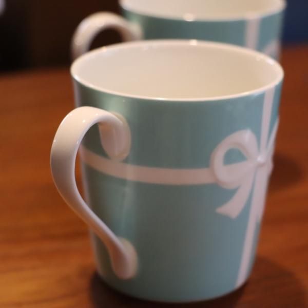 ティファニー ブルーリボン マグカップ Tiffany & co ティファニー